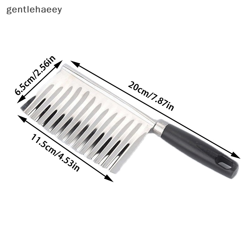 Dụng Cụ Gọt Vỏ Khoai Tây Lượn Sóng Bằng Thép Không Gỉ
