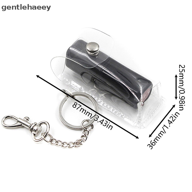 Móc Chìa Khóa Bằng PVC Trong Suốt Thời Trang Tiện Dụng