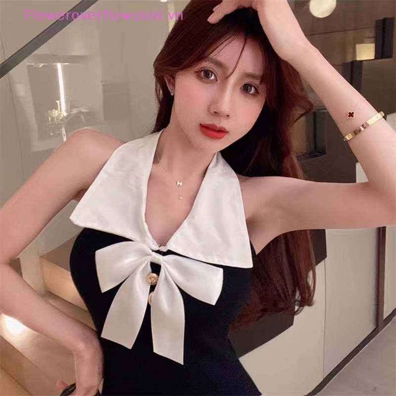 Đầm Ngắn Không Tay Cổ Chữ V Dáng Ôm Thời Trang 2023 Quyến Rũ Cho Nữ