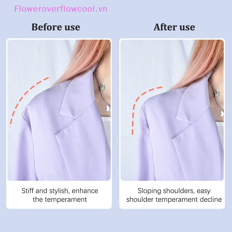 2 Miếng Dán Vai Bằng Silicone Chống Trượt Tái Sử Dụng Linh Hoạt