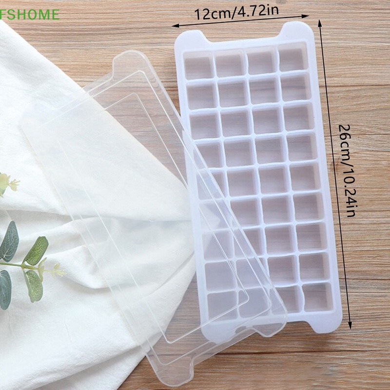 Khay Làm Đá 24 / 36 Ô Bằng Silicon Mới