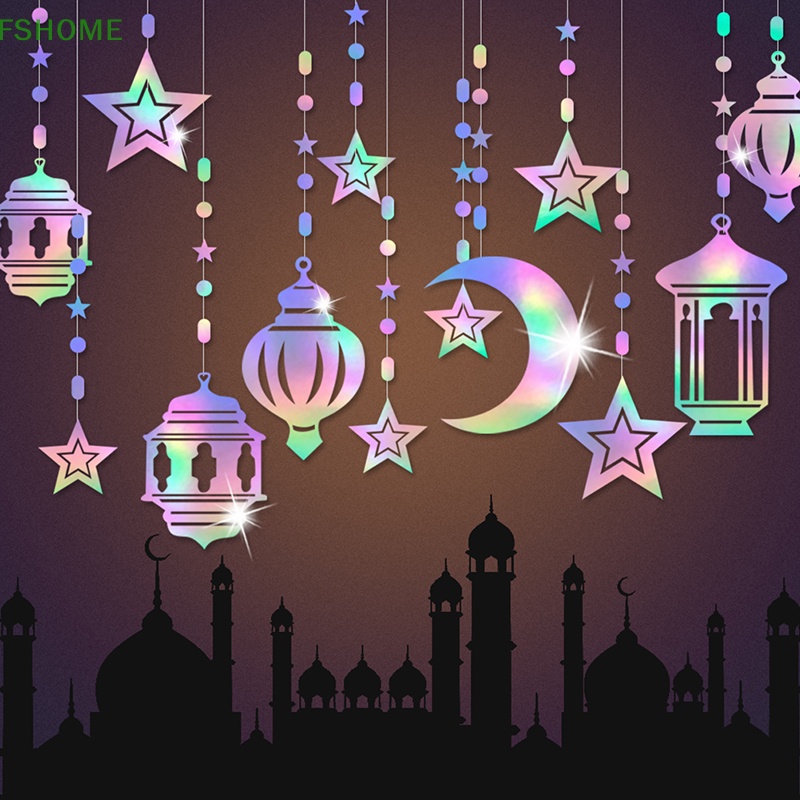 Bong Bóng Trang Trí Bánh Kem Phong Cách Ramadan Kareem Mubarak Mới