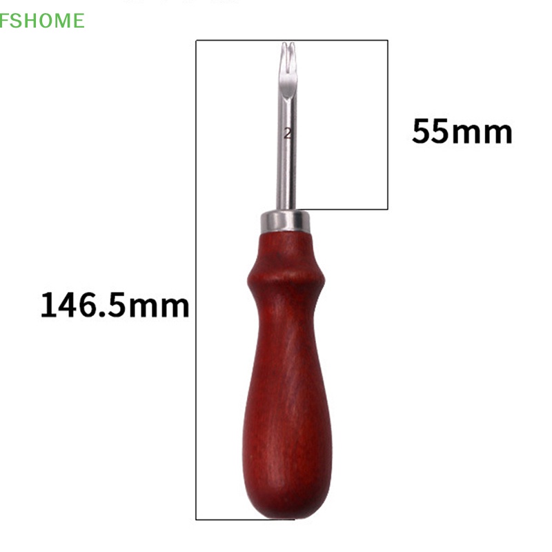 1 Dụng Cụ Tạo Hình Cho Vật Liệu Da 0.8 / 1.0 / 1.2 / 1.5mm Mới