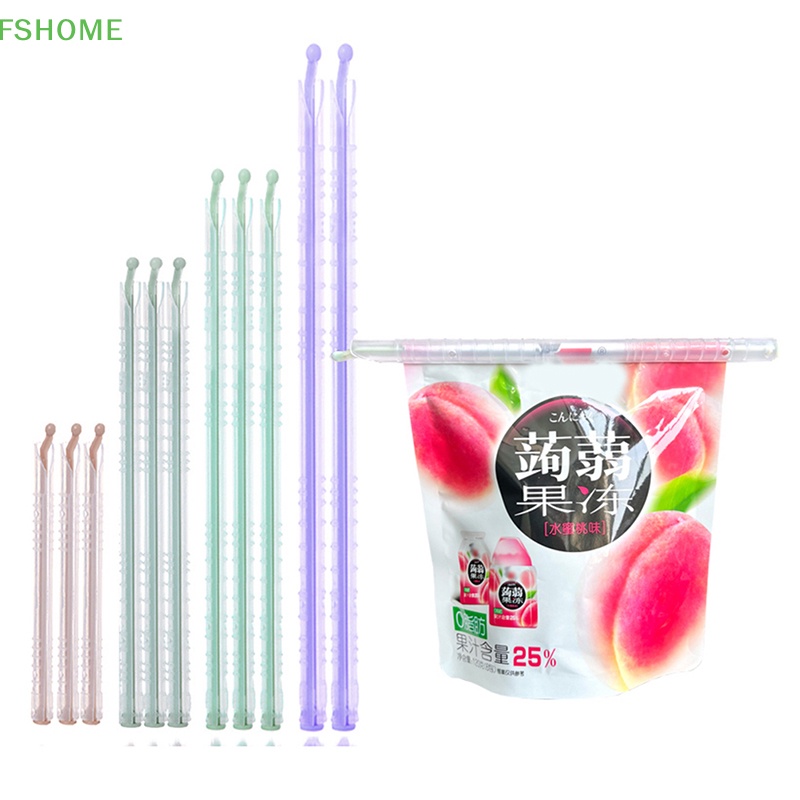 Kẹp Nhựa Niêm Phong Túi Thức Ăn Chống Ẩm Tiện Dụng Cho Nhà Bếp Mới