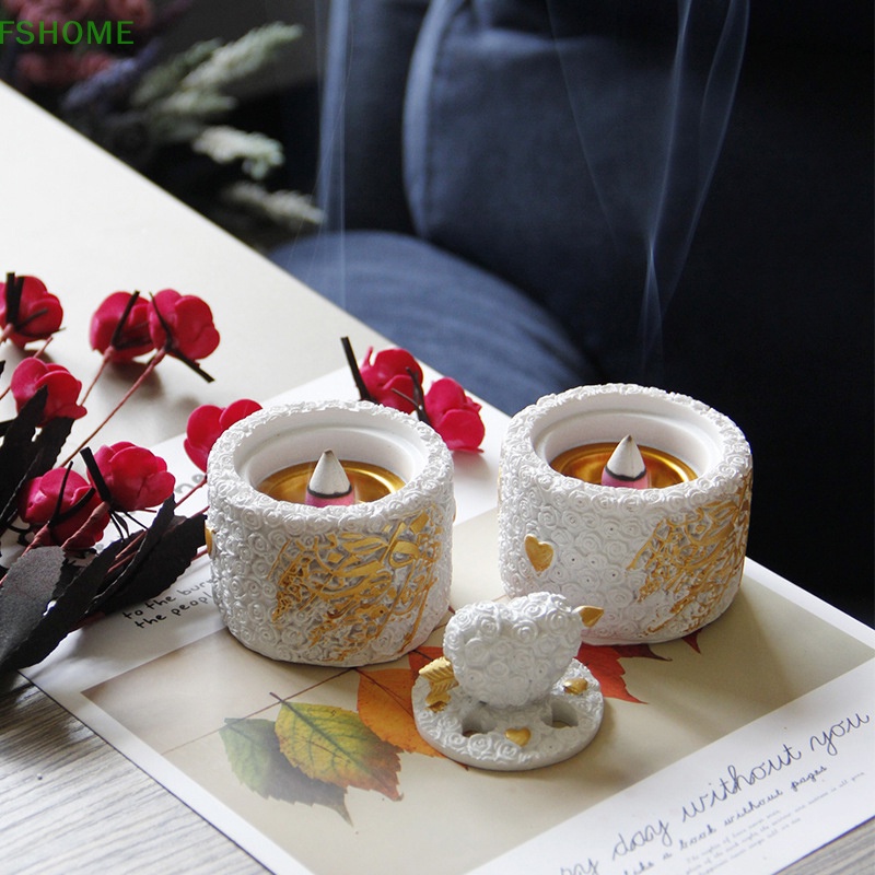 Bộ Đế Đốt Trầm Hương Phong Cách Ả Rập Sáng Tạo Trang Trí Nhà Cửa Mới