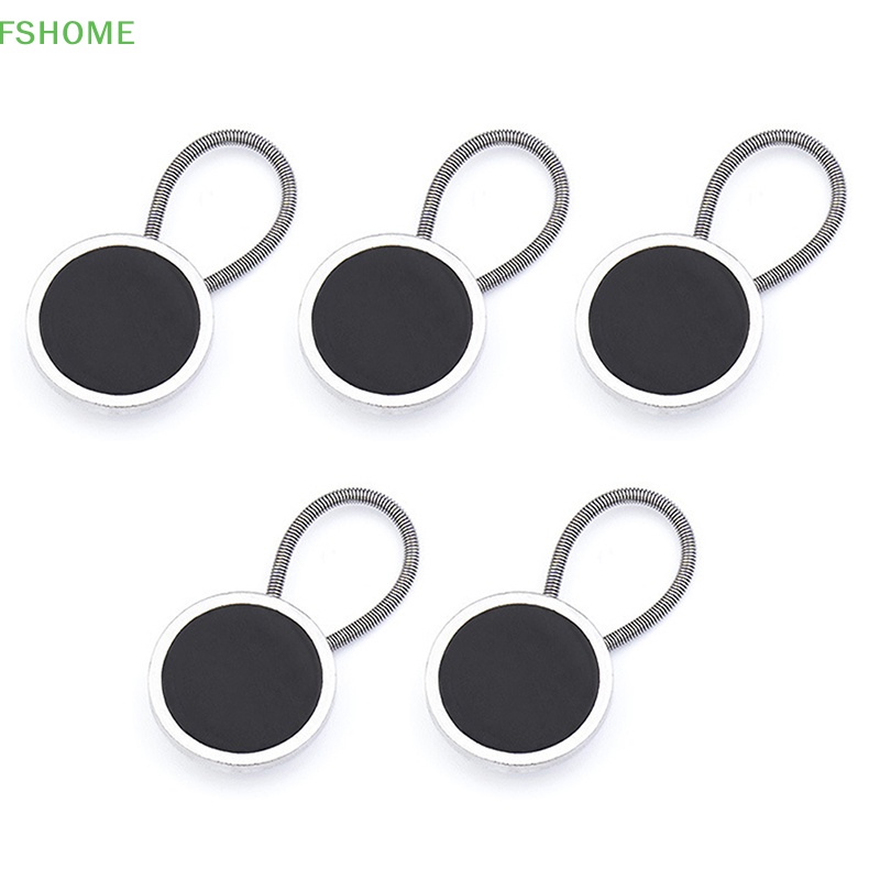 Set 5 Nút Kim Loại Mở Rộng Cổ Áo Sơ Mi / Đầm Tiện Dụng Mới