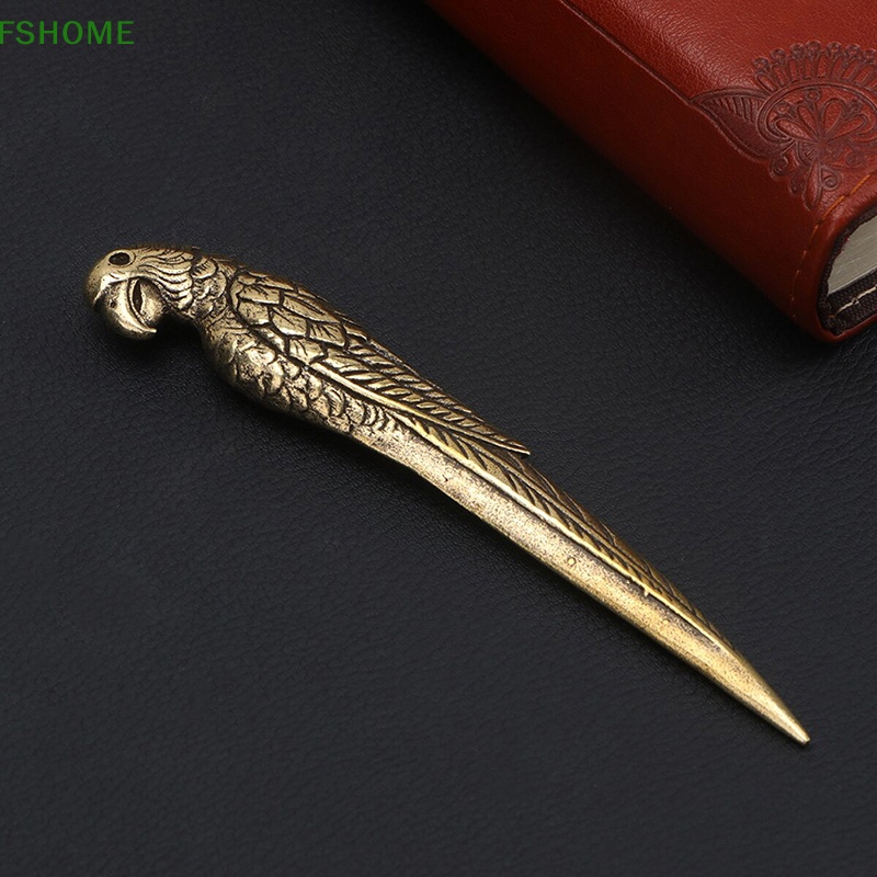 Ấm Trà Hình Chim Vẹt Bằng Đồng Phong Cách Vintage Mới