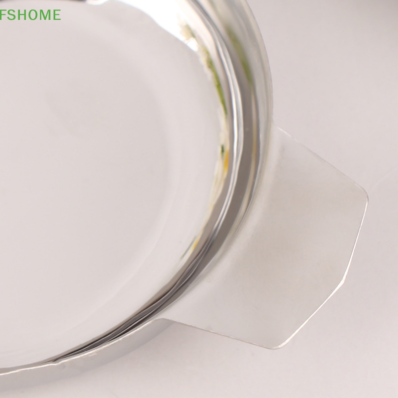 Fshome Giá Đỡ Chén Dĩa Bằng Thép Không Gỉ Có Vạch Đá Quý Mới