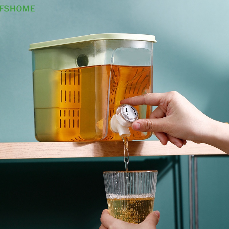 Fshome Bình Đựng Nước Lạnh Có Vòi Rót Tiện Dụng Mới