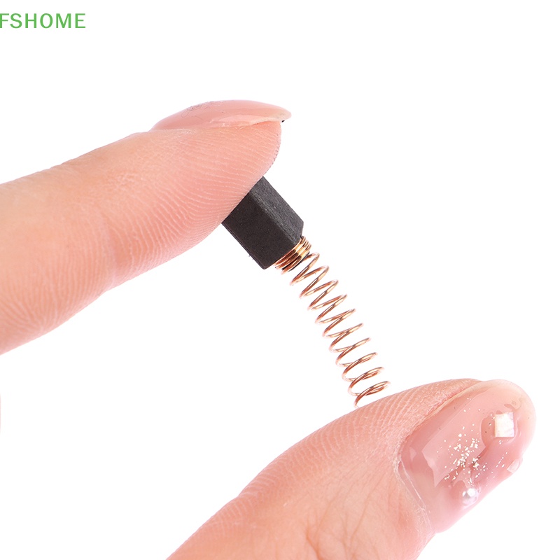 Set 2 Chổi Than Hoạt Tính Mini 4.8 * 5.5 * 7.3mm