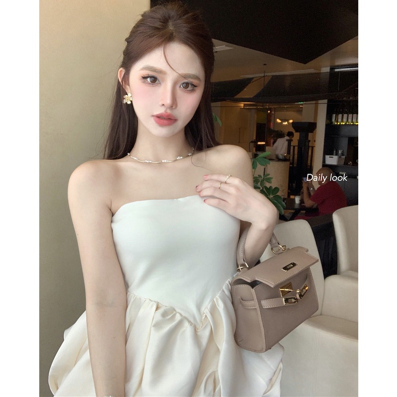 Áo Ống Không Tay Hở Vai Thời Trang Mùa Hè Quyến Rũ Cho Nữ