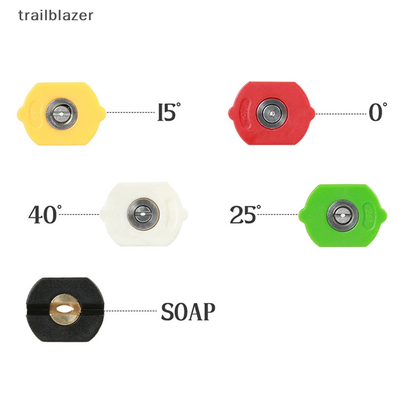 Khớp Nối Xoay Điều Chỉnh Được Kèm 5 Vòi Đồng Áp Suất Cao Rửa Xe Hơi UIO 1 / 4 &quot;