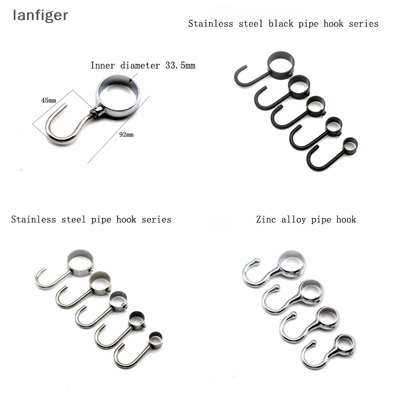 Móc Treo Đồ Bằng Thép Không Gỉ Dày Dặn Tiện Dụng Cho Nhà Bếp / Phòng Tắm