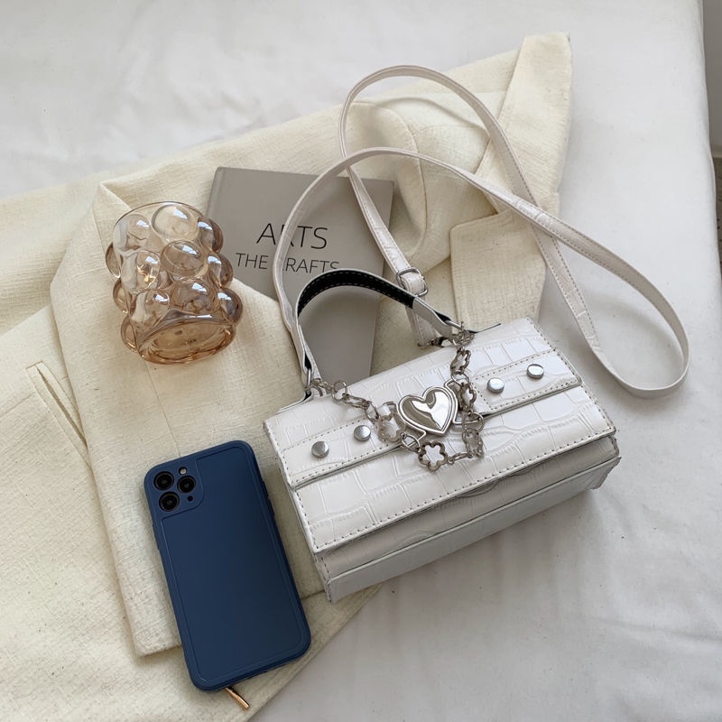 Túi Đeo Chéo Dây Xích Dáng Vuông Nhỏ Thời Trang Cho Nữ