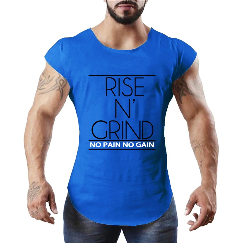 Áo Ba Lỗ Cotton Trơn Cổ Tròn Thoáng Khí Thời Trang Mùa Hè Cho Nam