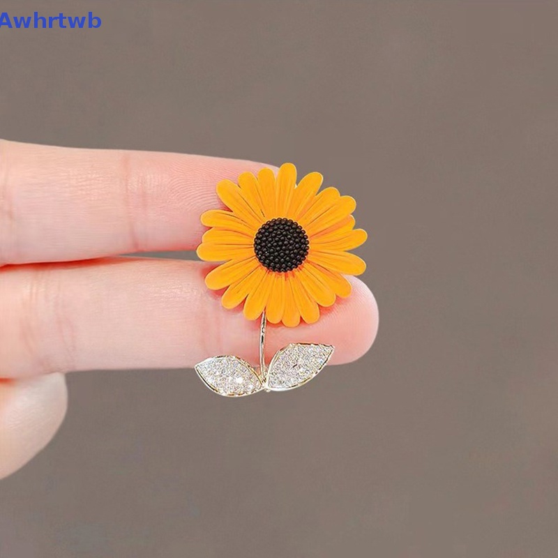 Trâm Cài Áo Hình Hoa Hướng Dương Sáng Tạo Dễ Thương Mới