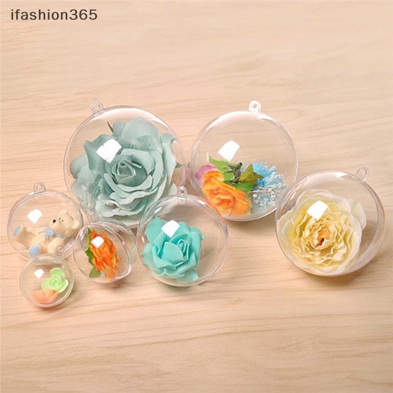 Hộp Quà Giáng Sinh Bằng Nhựa Trong Suốt Dạng Hở 365 Độc Đáo