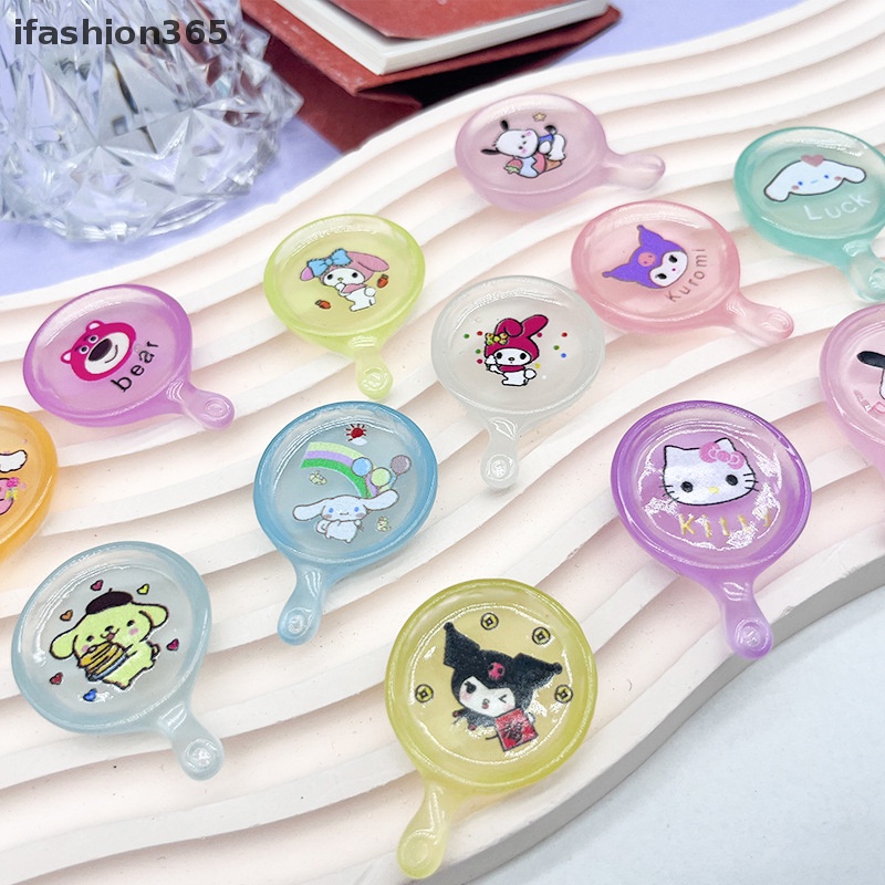 Set 5 Đồ trang trí Chảo Mini Phát Quang Dùng Trang Trí Xinh Xắn ifashion365