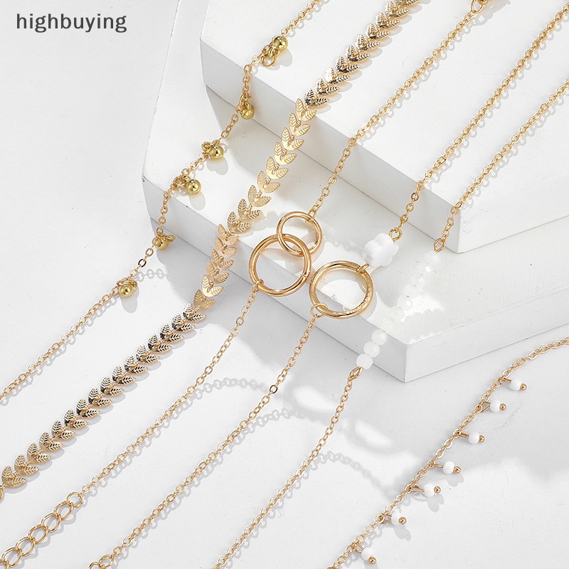 Set 6 Vòng Tay Phong Cách Boho Thời Trang Cho Nữ
