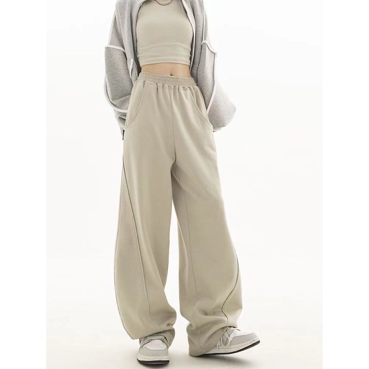 Hana  quần ống rộng hot trend 2023, quần ống rộng cạp thấp y2k 2023 Stylish Comfortable Unique Phong cách A23L0H0 36Z230909