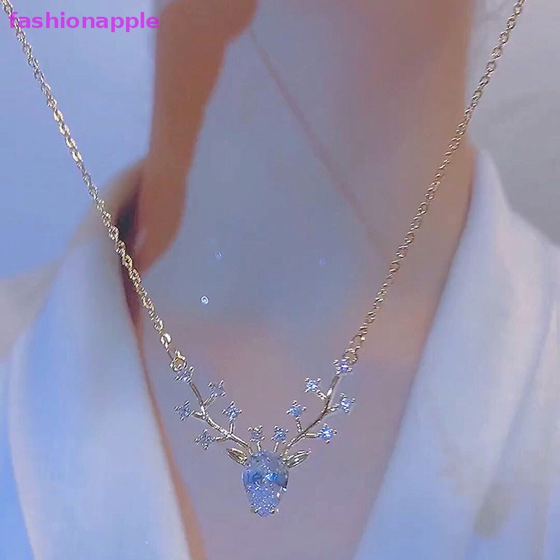 Favn Bless Vòng cổ Mặt Hình Hươu Cao Cấp Thời Trang Làm Quà Tặng Sinh Nhật Cho Nữ