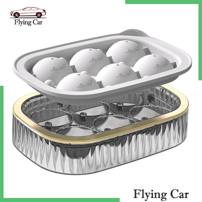 [Lzdjfmy2] Khuôn Làm Đá Hình Cầu Nhỏ Gọn Dùng Làm Cà Phê pudding