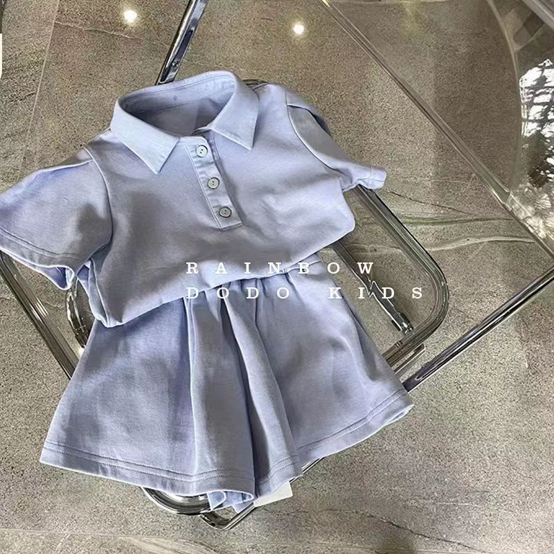 Áo Thun Tay Ngắn Phong Cách Hàn Quốc Thời Trang Mùa Hè Xinh Xắn Cho Bé Trai Và Gái