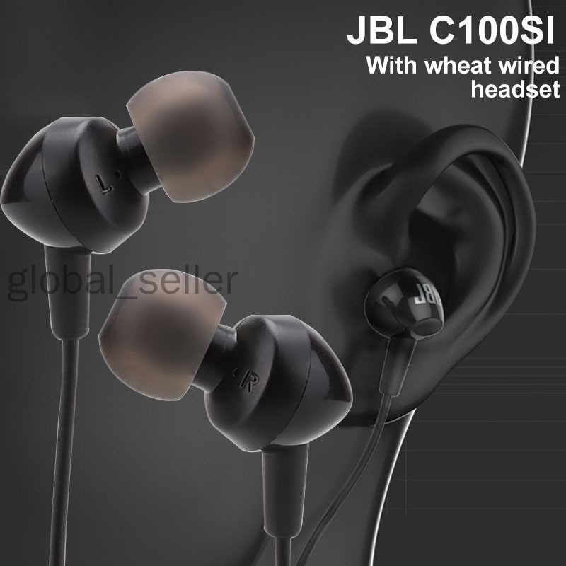 Tai Nghe NhéT Tai Jbl C100Si 3.5mm Có Dây VớI Mic ChấT LượNg Cao