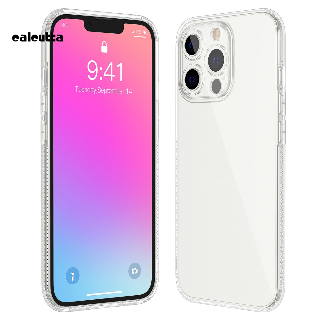 Ốp Điện Thoại TPU Mềm Trong Suốt Chống Va Đập Cho iPhone 14