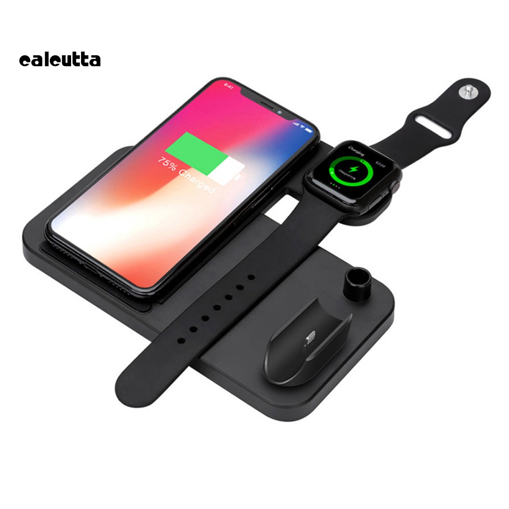 Đệm Sạc Không Dây Giao Diện Type-C Cho Tai Nghe / Đồng Hồ / Điện Thoại / Bút Không Dây