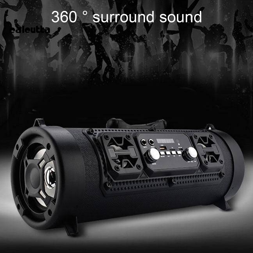 Loa Bluetooth Không Dây Siêu Trầm Nhẹ Chống Mất Chuyên Dụng Cho Karaoke