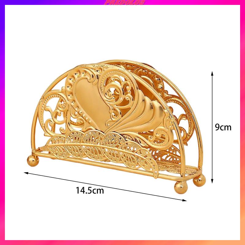 [Predolo2] Giá Đỡ Hộp Khăn Giấy Bằng Kim Loại Trang Trí Đa Ứng Dụng