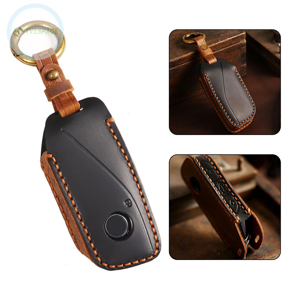 Bao Da Chìa Khóa Điều Khiển Từ Xa Màu Đen Cho BMW Ix X7 I7 XM 2023