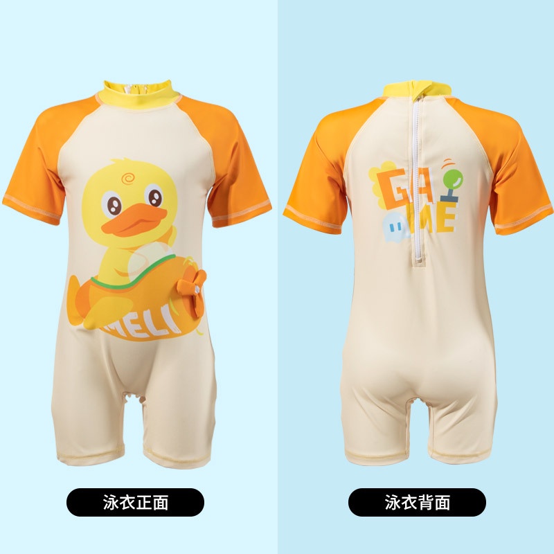 Bộ Đồ Bơi Một Mảnh Mau Khô In Họa Tiết Khủng Long Hoạt Hình Thời Trang Mùa Xuân 2023 Dành Cho Bé Trai