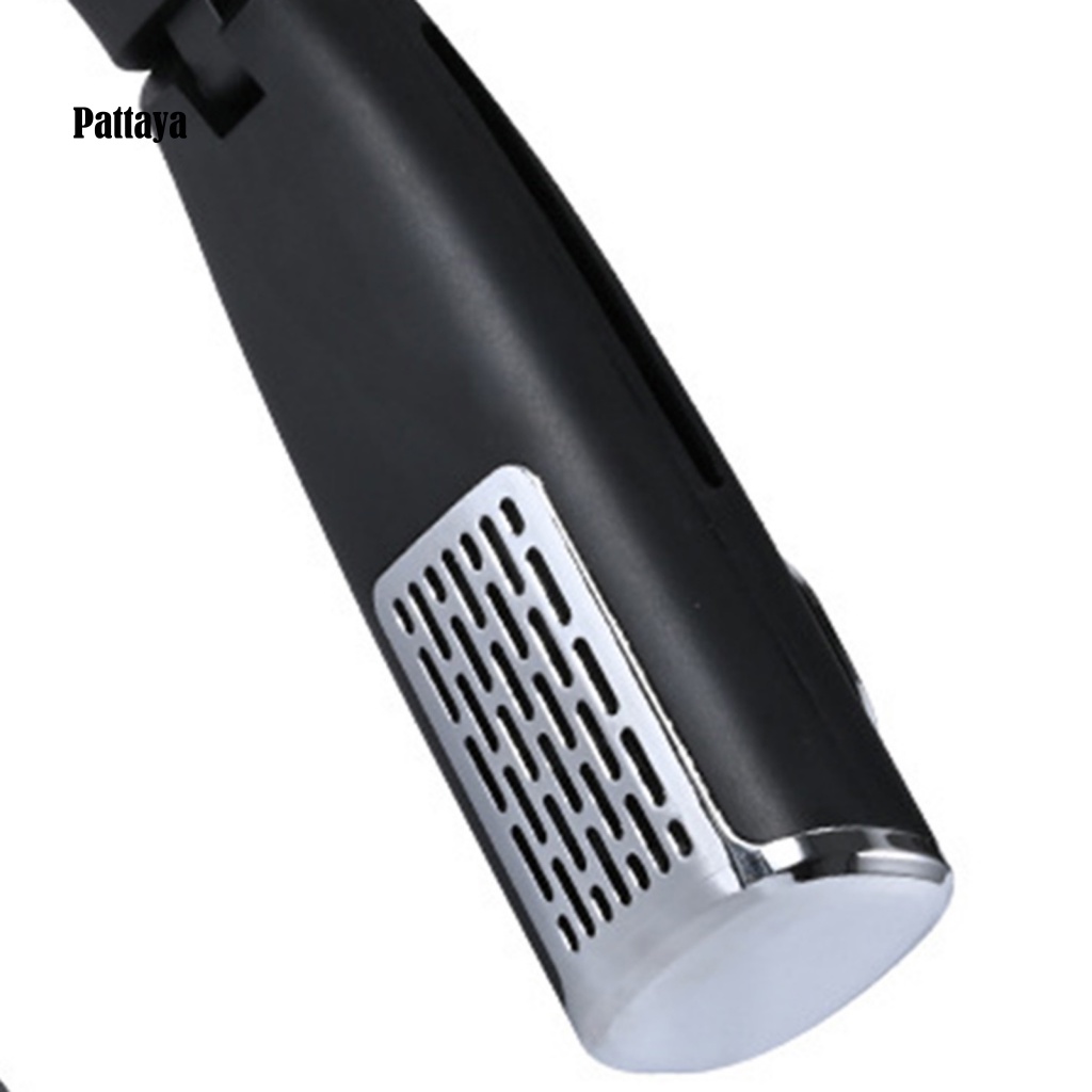 1 Bộ Quạt Điện Đeo Cổ Không Cánh Sức Chứa Lớn Sử Dụng Pin Tiện Lợi Ngoài Trời