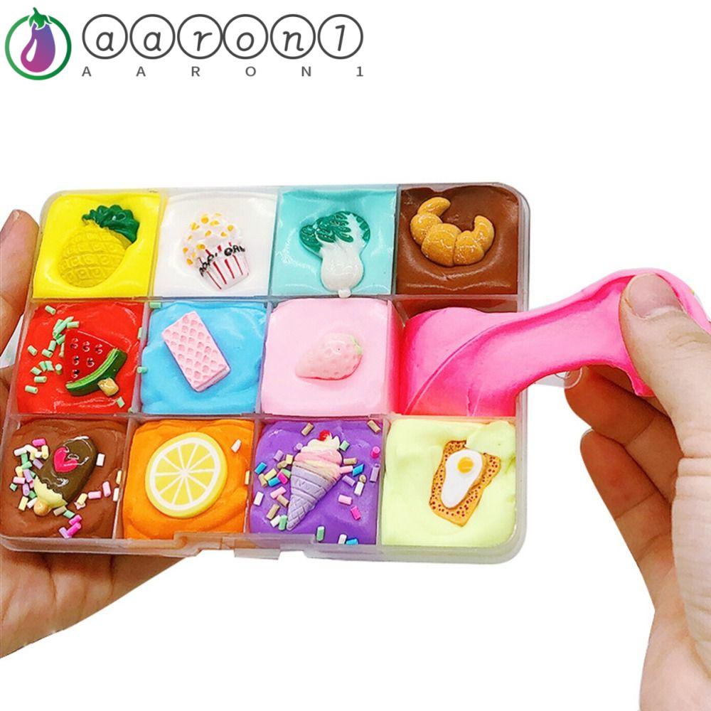 Aaron1 Đồ Chơi Đất Sét Dẻo Hình Trái Cây Diy Giúp Giảm Căng Thẳng Cho Bé