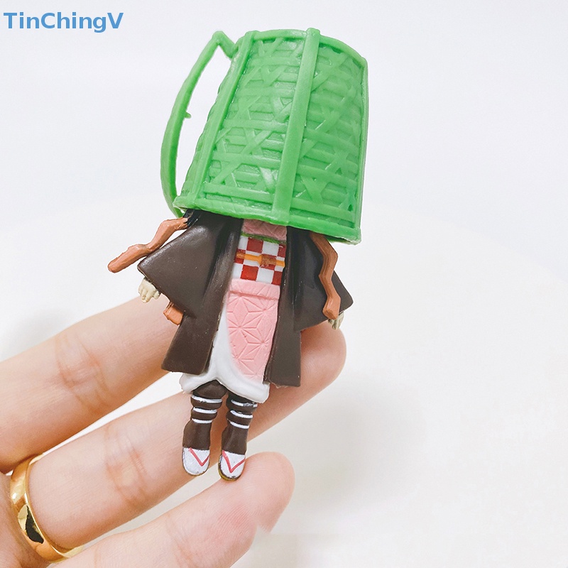 [TinChingV] 5 Mô Hình Nhân Vật Kamado Nezuko Hoạt Hình Demon Slayer Trang Trí Phòng