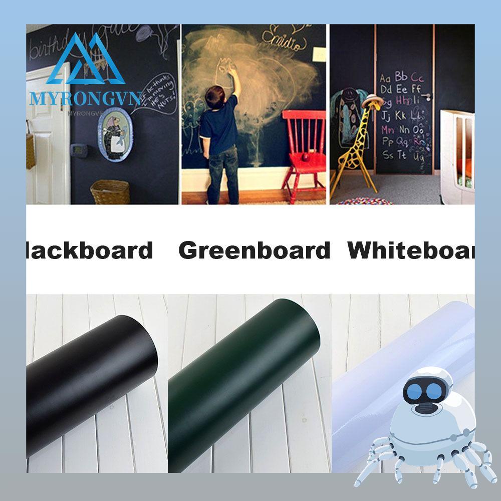 Myrongvn Giấy Dán Tường Bảng Trắng / Xanh Lá / Đen Làm Quà Tặng Trang Trí Văn Phòng