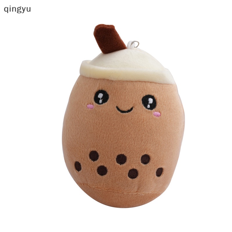 1 Búp Bê Nhồi Bông Hình Ly Trà Sữa Dễ Thương