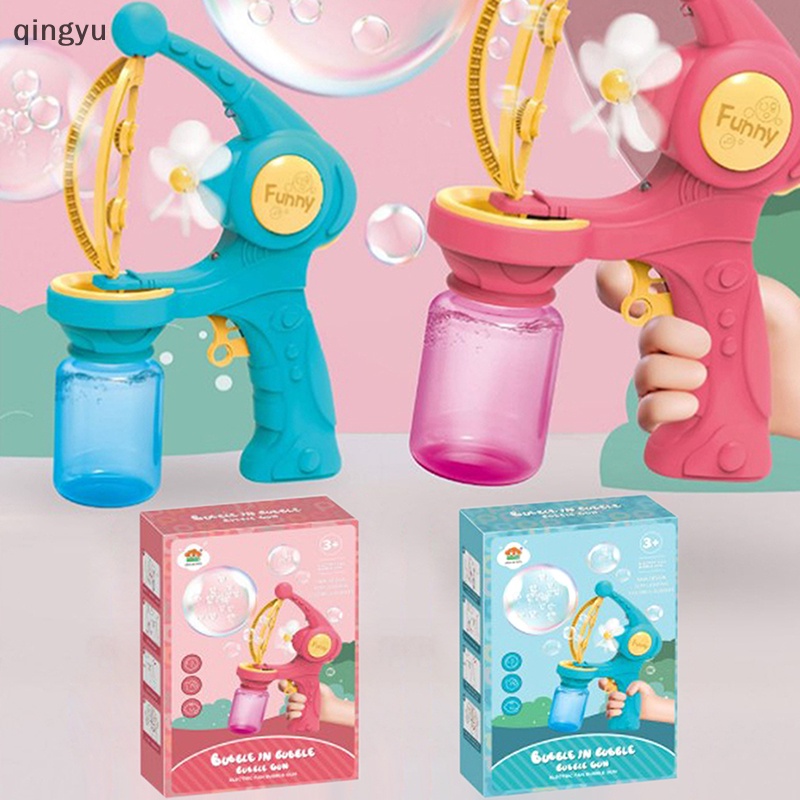 Súng Thổi Bong Bóng Xà Phòng Tự Động Hình Hoạt Hình Dành Cho Trẻ Em