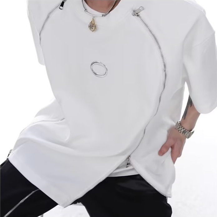 Áo Phông Nam Đẹpáo Thun Ngắn Tay Cổ Tròn Thời Trang Mùa Hè Hàn Quốc Trẻ Trung Dành Cho Nam Áo Phông Cotton Unisex