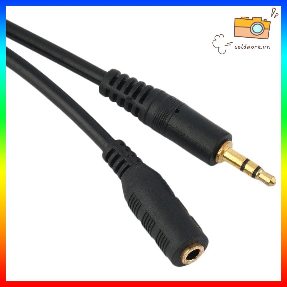 Cáp âm thanh chất lượng cao Cáp nối dài tai nghe 3,5 mm đực sang cái (dài 3 mét)