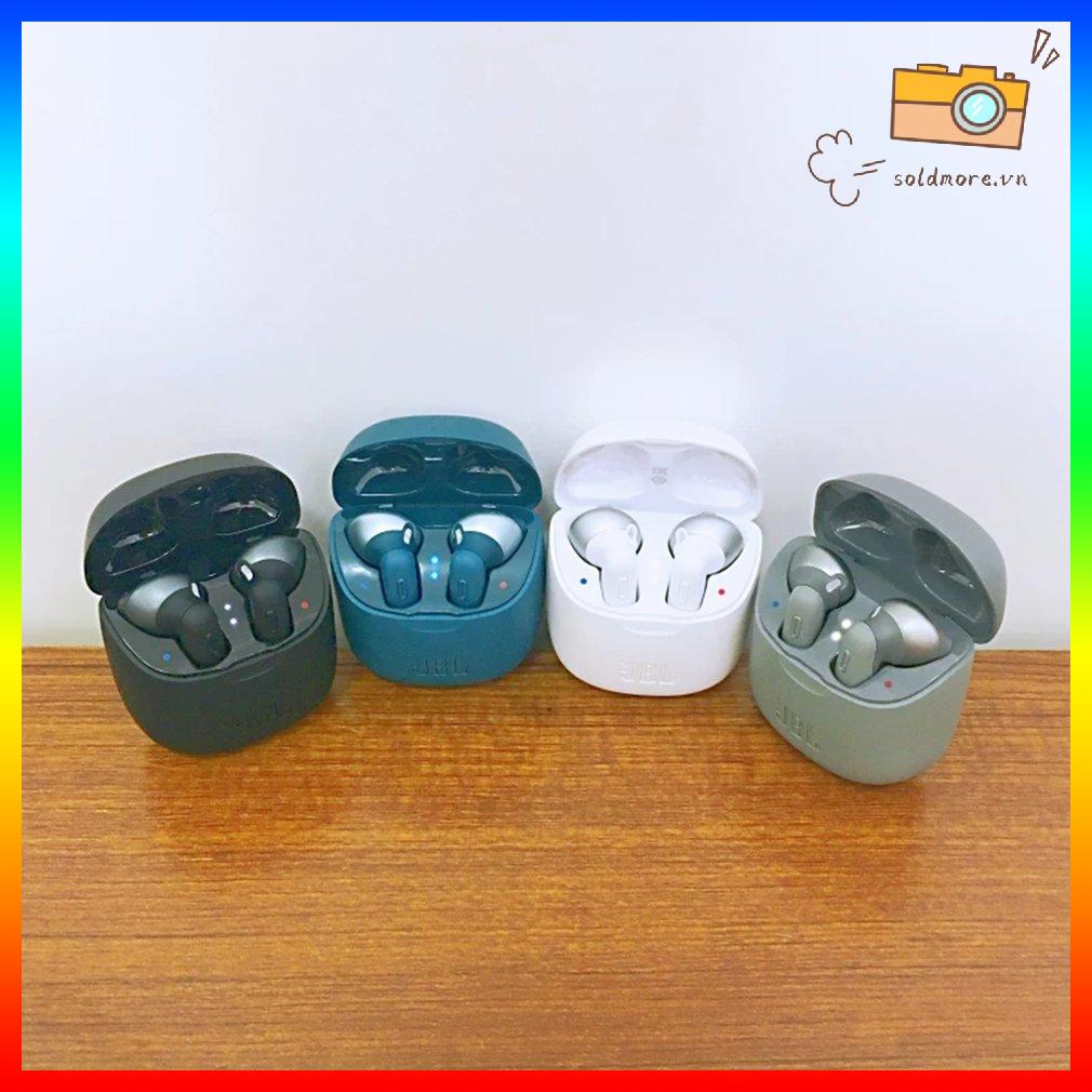 Tai Nghe JBL T220TWS True Wireless Bluetooth Headset Blue Low Match (Độc Quyền Shopee)