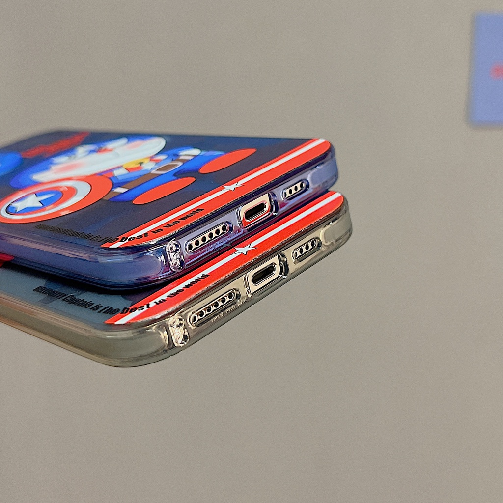 Ốp Điện Thoại TPU Dẻo Trong Suốt Họa Tiết Hoạt Hình Doremon Dễ Thương Chống Rơi Cho iPhone 11 13 12 14 Pro Max