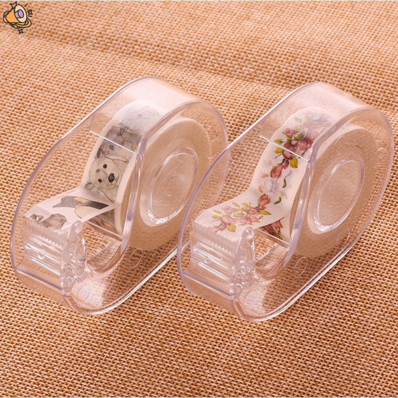 Cuộn Băng Dính washi Trong Suốt 1.5CM