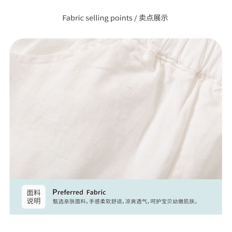 Quần Short Cotton Nguyên Chất Thời Trang Mùa Hè 2023 Phong Cách Mới Cho Bé Gái