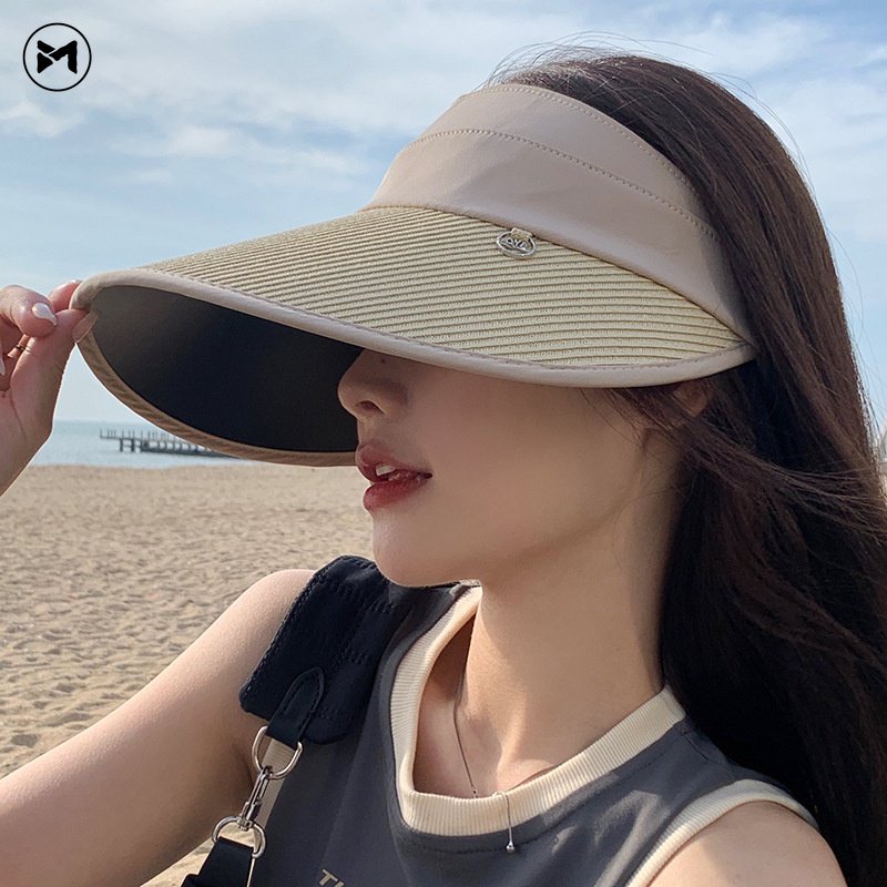 Nón Cối Rộng Vành Chống Tia UV Thời Trang Hàn Quốc Mới 2023 UPF50 +