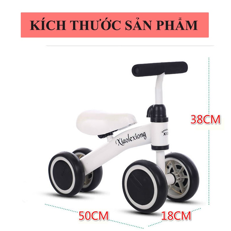 XE CHÒI CHÂN CHO BÉ TẬP ĐI CÓ NHẠC ĐÈN TỰ THĂNG BẰNG GIÚP BÉ 1 2 TUỔI TẬP ĐI