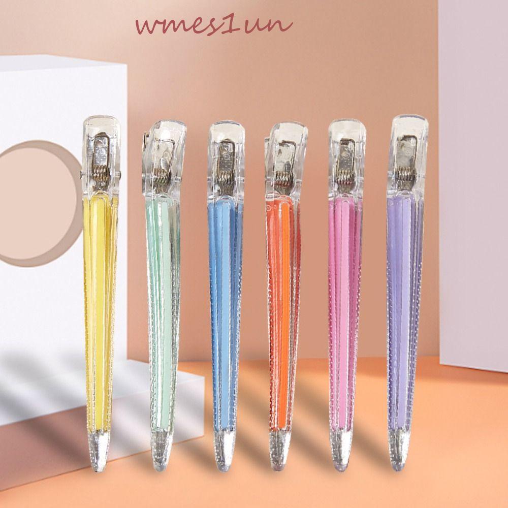 Kẹp Tóc Dạng Móng Vuốt Trong Suốt WMES15H Không Để Lại Dấu Vết Tiện Dụng Cho Salon Làm Tóc