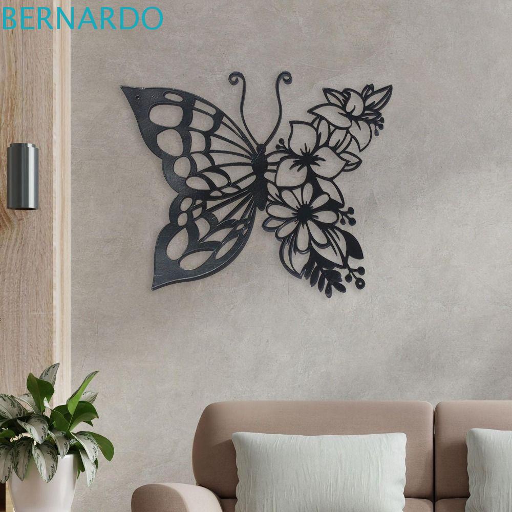 Bernardo Bươm Bướm Rỗng Bằng Sắt Đa Năng Dễ Lắp Đặt Trang Trí Tường Phòng Ngủ